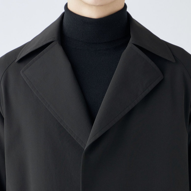 ブラックライン 【SL】2WAYストレッチタイロッケンコート/ブラック/WATERPROOF/パッカブル仕様 ブラック系(黒)