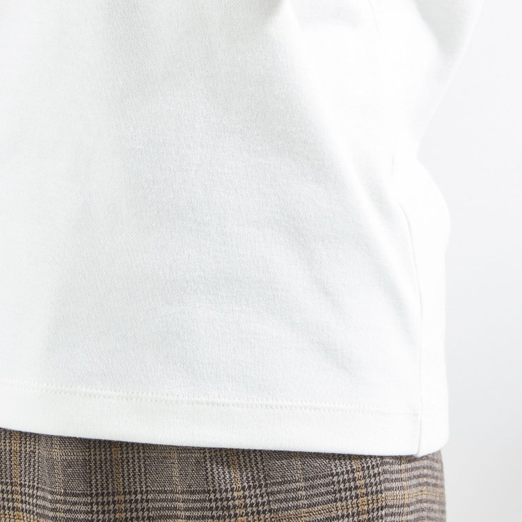 シルバーライン 【SILVER LINE】【秋冬】オフタートルカットソー/ホワイト 白