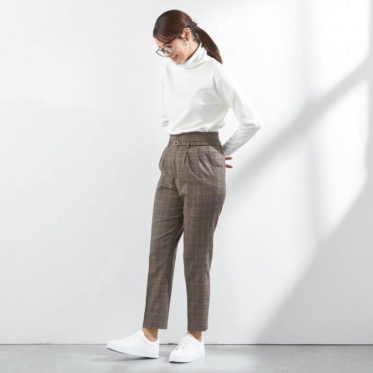 シルバーライン 【SILVER LINE】【秋冬】オフタートルカットソー/ホワイト 白