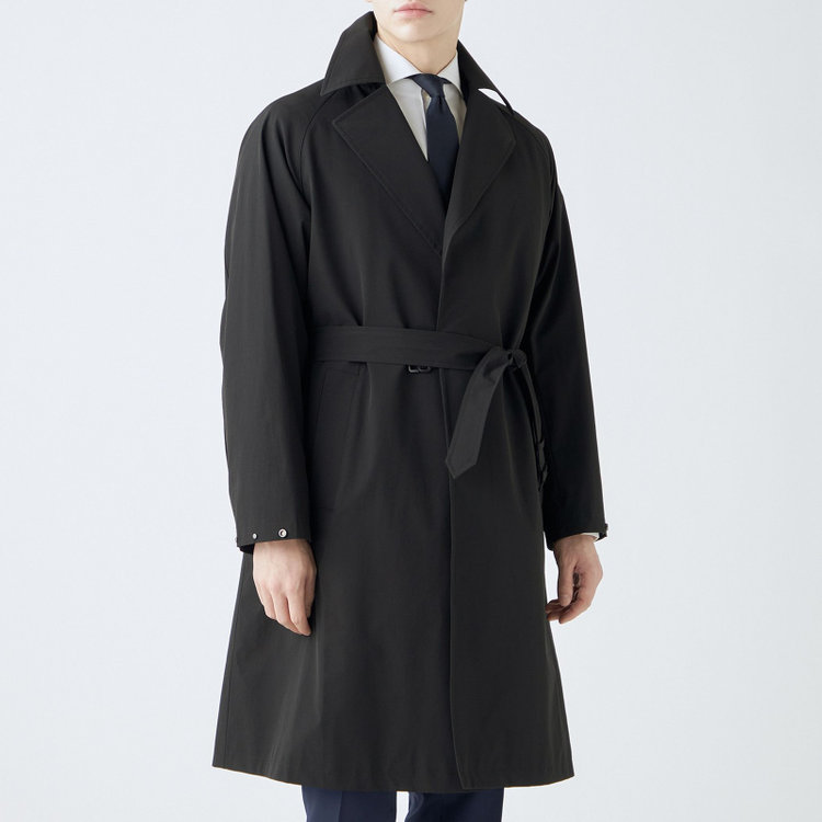 ブラックライン 【SL】2WAYストレッチタイロッケンコート/ブラック/WATERPROOF/パッカブル仕様 ブラック系(黒)