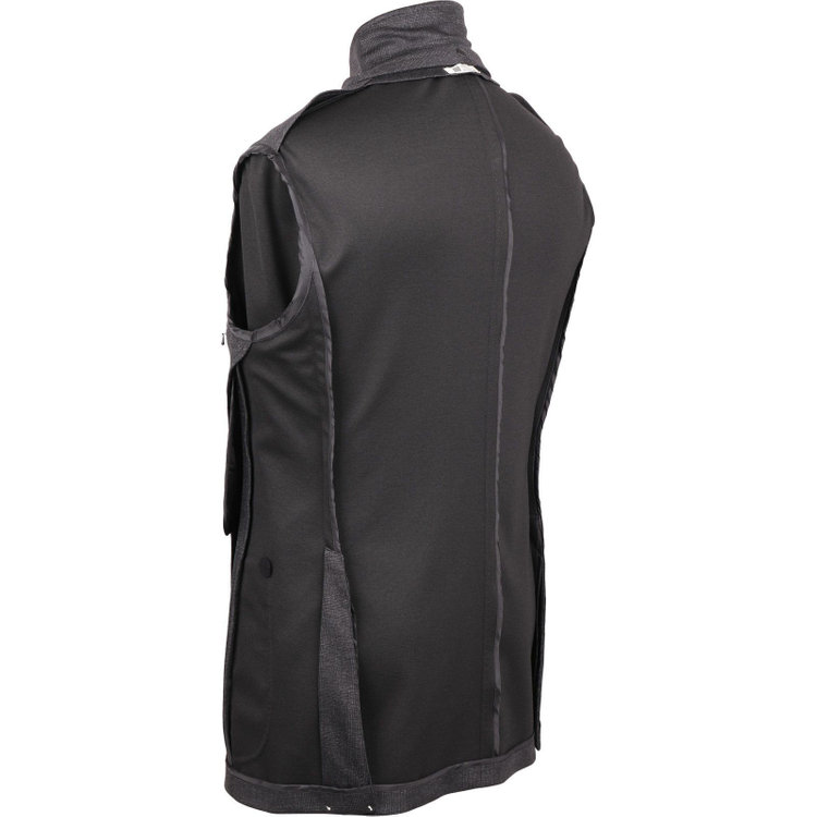 スーツセレクト 【WEB限定/OUTLET】【RBC】【年間】スペアパンツ付き/2WAYワイドラペル＆ノーカラー2釦シングルスーツ 1タック＆2タック/グレー×プレイド/ドローコード&ウエストシャーリング/※パンツ裾上げ済仕様/ウォッシャブル グレー系(灰)