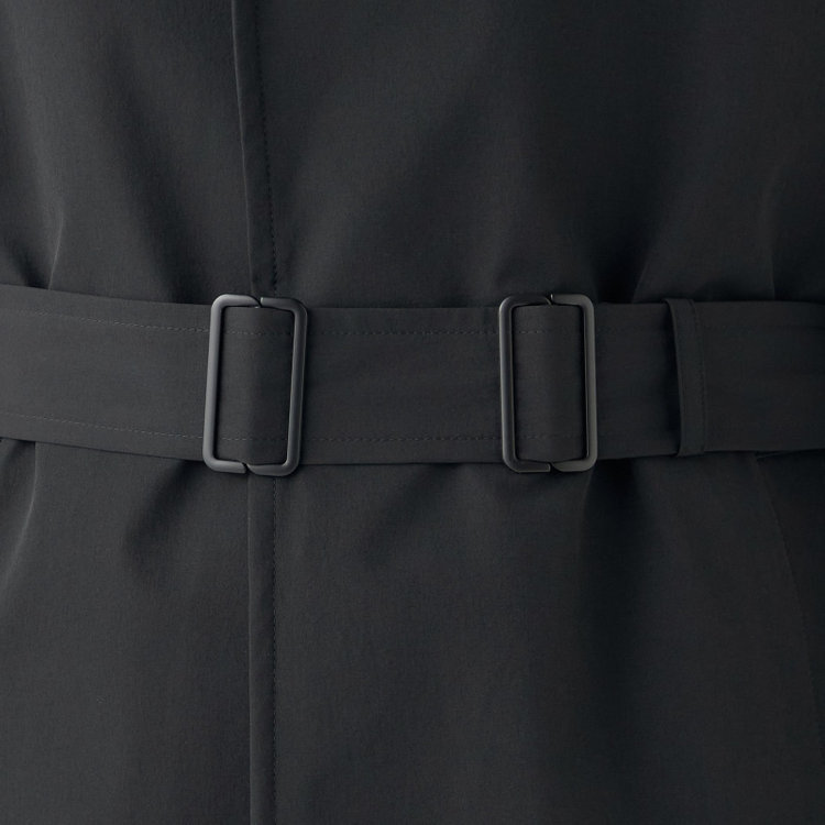 ブラックライン 【SL】2WAYストレッチタイロッケンコート/ブラック/WATERPROOF/パッカブル仕様 ブラック系(黒)