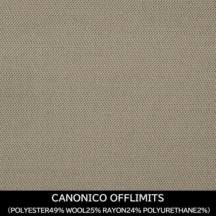 スーツセレクト 【国内縫製】【WOMEN'S】【パターンオーダー】【RELAX TAPERED】【春夏】スーツ/ベージュ/CANONICO OFFLIMITS (POLYESTER49% WOOL25% RAYON24% POLYURETHANE2%) 茶淡色