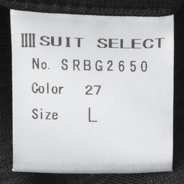 シルバーライン 【RBC】【春夏】2釦シングルスーツ 1タック/ブラック×チェック/ウエストムーブ/4S AIR SUSTAINABILITY&ECOLOGY FABRIC/※パンツ裾上げ済仕様 黒