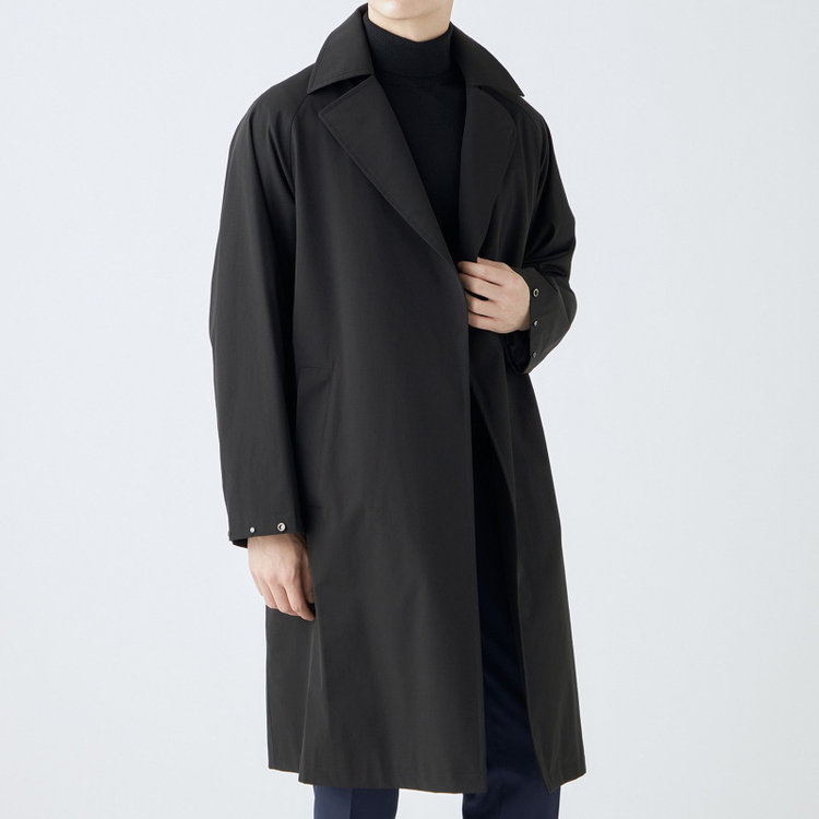 ブラックライン 【SL】2WAYストレッチタイロッケンコート/ブラック/WATERPROOF/パッカブル仕様 ブラック系(黒)