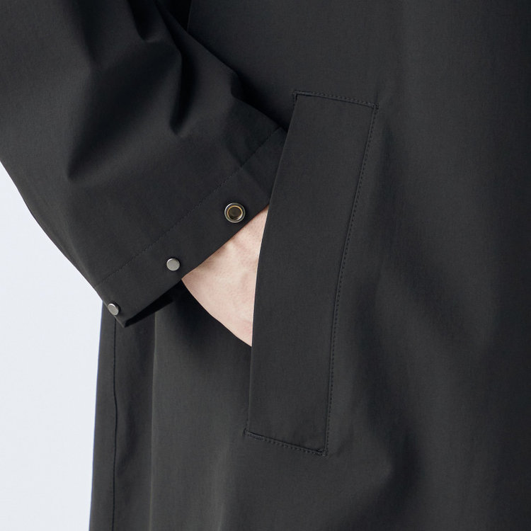 ブラックライン 【SL】2WAYストレッチタイロッケンコート/ブラック/WATERPROOF/パッカブル仕様 ブラック系(黒)