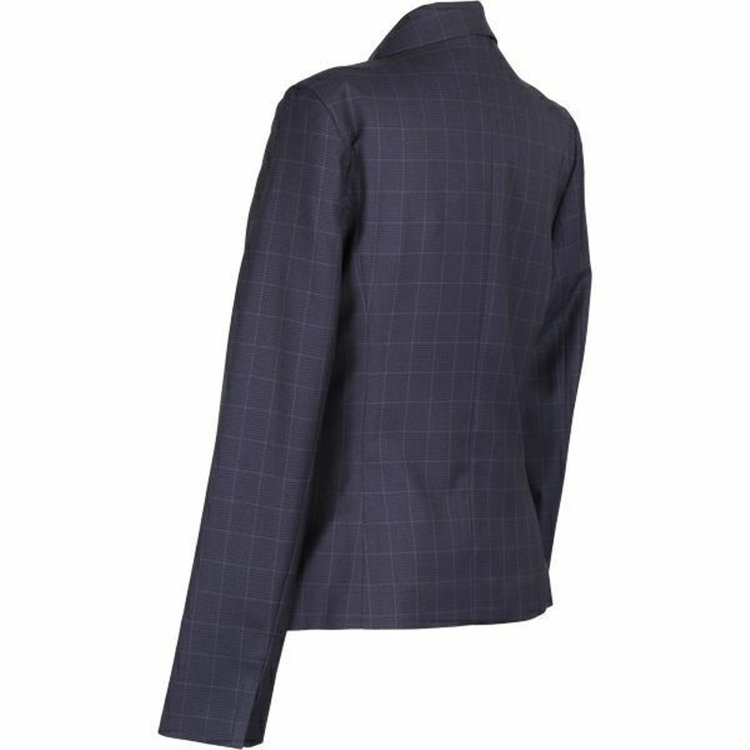 ブラックライン 【WEB限定/OUTLET】【発送在庫あり】【SL】【年間】1釦ジャケット/ネイビー×ハウンドトゥース+オーバーペン/ストレッチ素材/ウォッシャブル ネイビー系(紺)