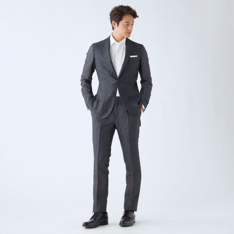 シルバーライン 【発送在庫あり】【RBC】【春夏】ポリエステル2釦ジャケット/ネイビー/4S SUSTAINABILITY&ECOLOGY FABRIC 紺中間