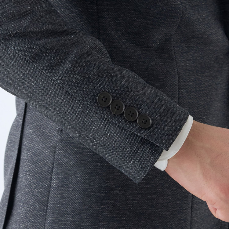 シルバーライン 【発送在庫あり】【RBC】【春夏】ポリエステル2釦ジャケット/ネイビー/4S SUSTAINABILITY&ECOLOGY FABRIC 紺中間