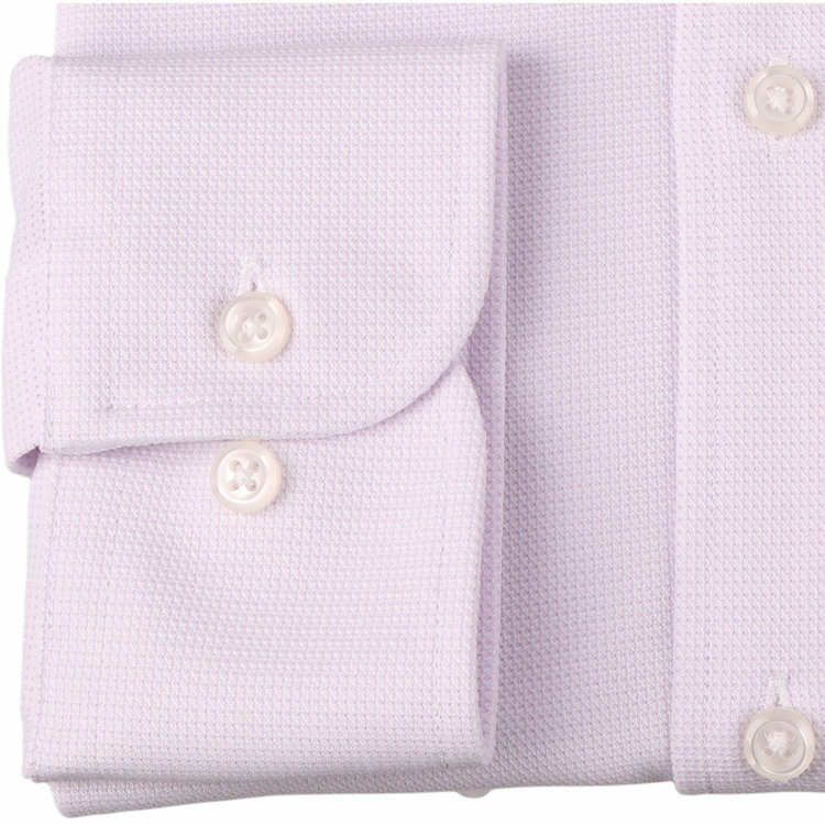 ブラックライン 【WEB限定/OUTLET】【BL】【スーパーノンアイロン】ボタンダウンドレスワイシャツ/ラベンダー×ドビー/SUPER NON IRON 4S ラベンダー系(薄紫)