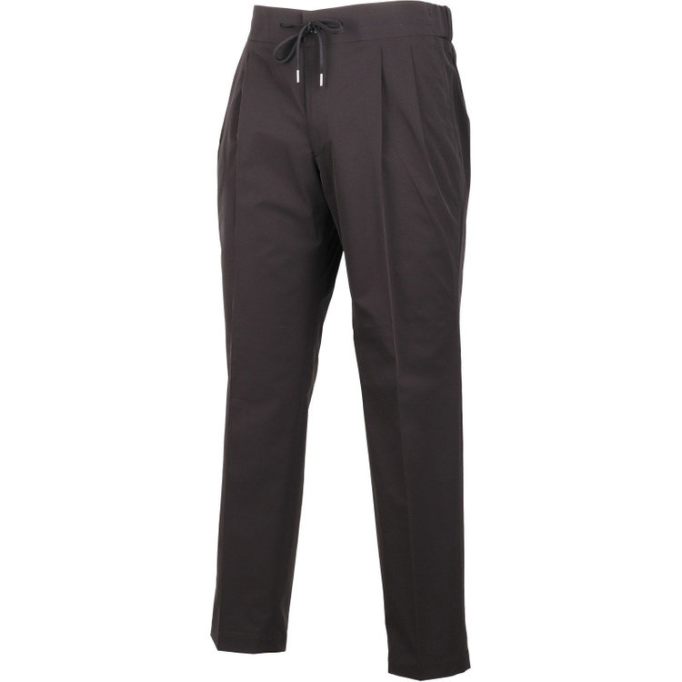 スーツセレクト 【WEB限定/OUTLET】【RBC】【春夏】スペアパンツ付き/3WAYワイド&ピークドラペル＆ノーカラー2釦シングルスーツ 1タック＆2タック/ブラック/ドローコード&ウエストシャーリング/※パンツ裾上げ済仕様/ウォッシャブル ブラック系(黒)