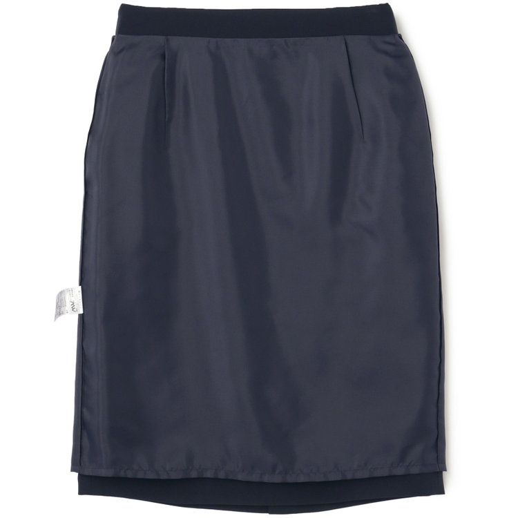 シルバーライン 【SL】【年間】タイトスカート/ネイビー/ウォッシャブル 紺中間