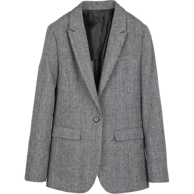 スーツセレクト 【RELAX TAPERED】【秋冬】1釦ジャケット/グレー×グレンチェック グレー系(灰)