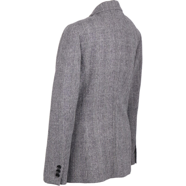 スーツセレクト 【RELAX TAPERED】【秋冬】1釦ジャケット/グレー×グレンチェック グレー系(灰)