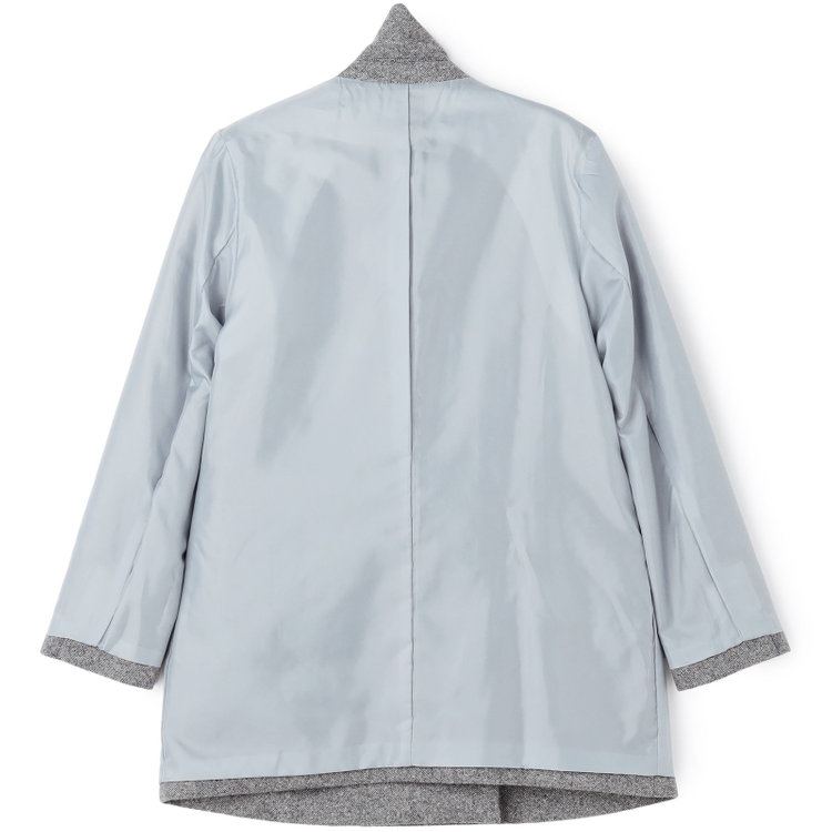 ブラックライン 【BLACK LINE】2釦1掛けジャコット/グレー グレー中間