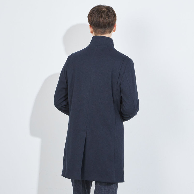 ブラックライン 【BL】ショートスタンドコート/ネイビー 紺中間