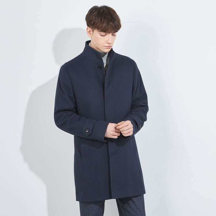 BL】ショートスタンドコート/ネイビー（BLR2601-1_X）｜レディース