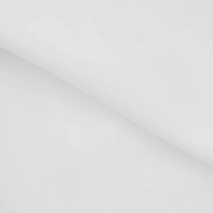 シルバーライン 【SILVER LINE】【形態安定】ワイドカラードレスワイシャツ/ホワイト×ブロード(無地) 白