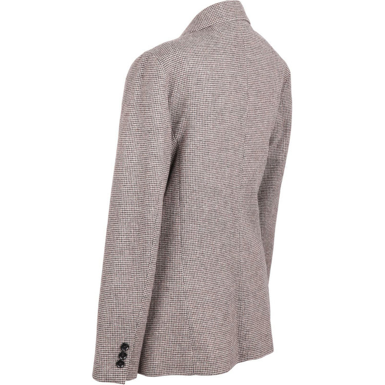 スーツセレクト 【RELAX TAPERED】【秋冬】1釦ジャケット/ブラウン×ハウンドトゥース ブラウン系(茶)