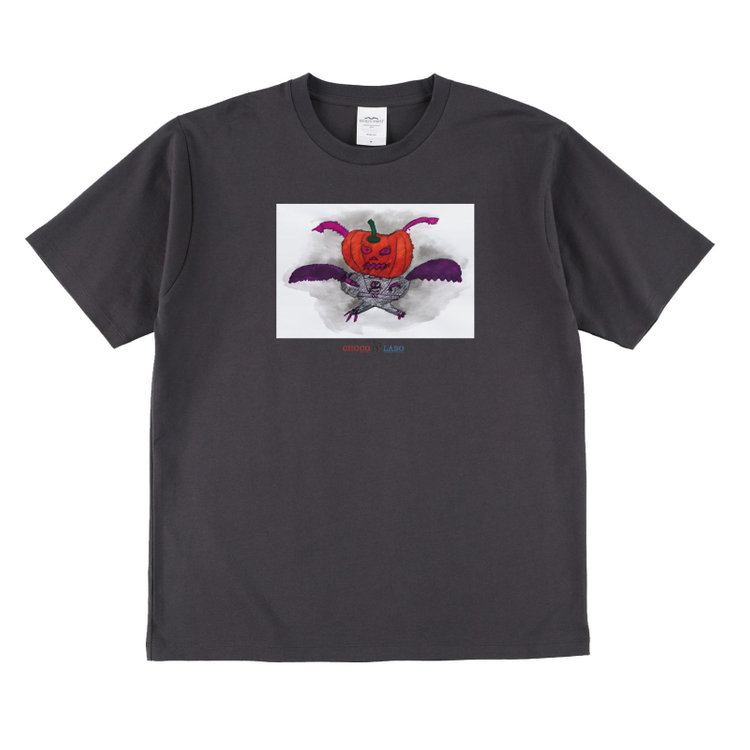 スーツセレクト 【ショコラボXスーツセレクト】アートTシャツCL-104 チャコールグレー