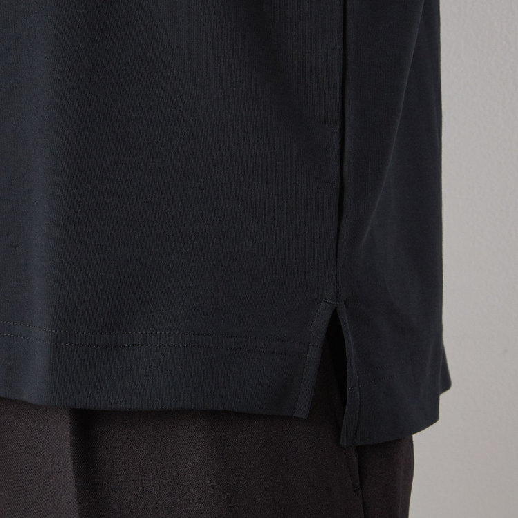 シルバーライン 【発送在庫あり】【スーツ屋が作った】BIZ Tシャツ/ブラック 黒
