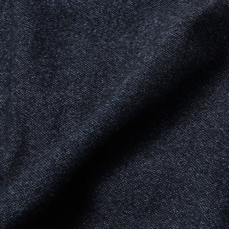 シルバーライン 【5DAYS CLOSET】【RBC】【秋冬】ウールブレンド1タックテーパードパンツ/ネイビー/ウエストムーブ/RE:NEWOOL/※裾上げ必要 紺中間