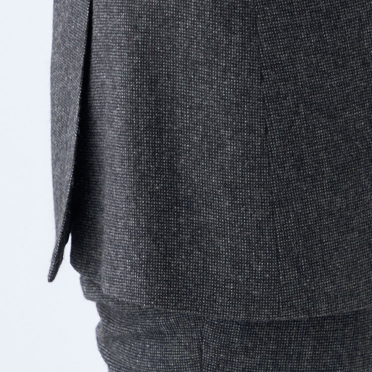 シルバーライン 【CLASSICO TAPERED】【秋冬】2釦シングルスーツ 1タック/グレー/RE:NEWOOL/※裾上げ必要 グレー濃色