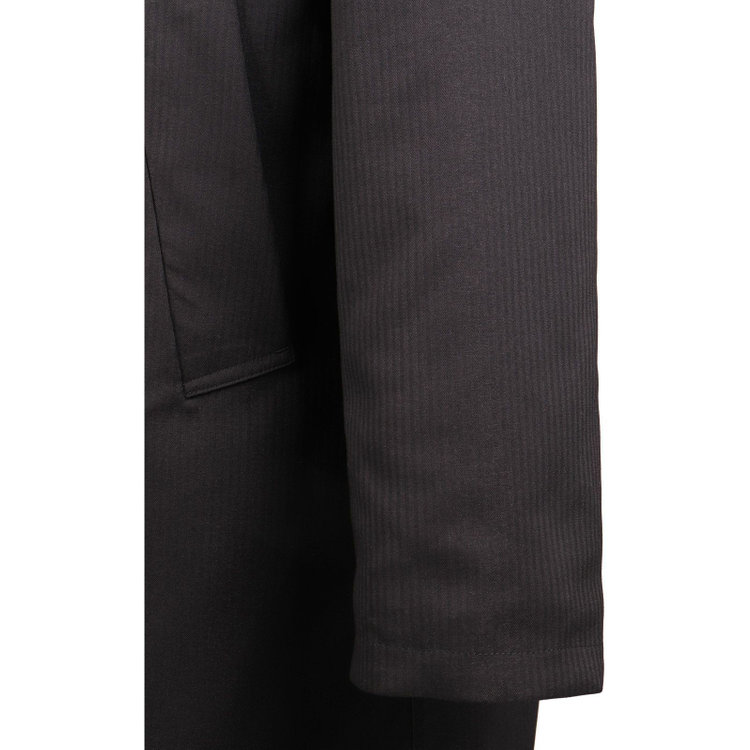 ブラックライン 【WEB限定/OUTLET】【BL】ステンカラーコート/ブラック×シャドーストライプ/WATERPROOF ブラック系(黒)