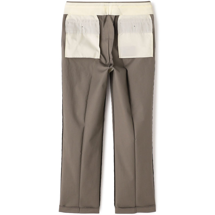 シルバーライン 【CLASSICO STRAIGHT】【年間】1タックテーパードパンツ/カーキ/※裾上げ必要 黄淡色