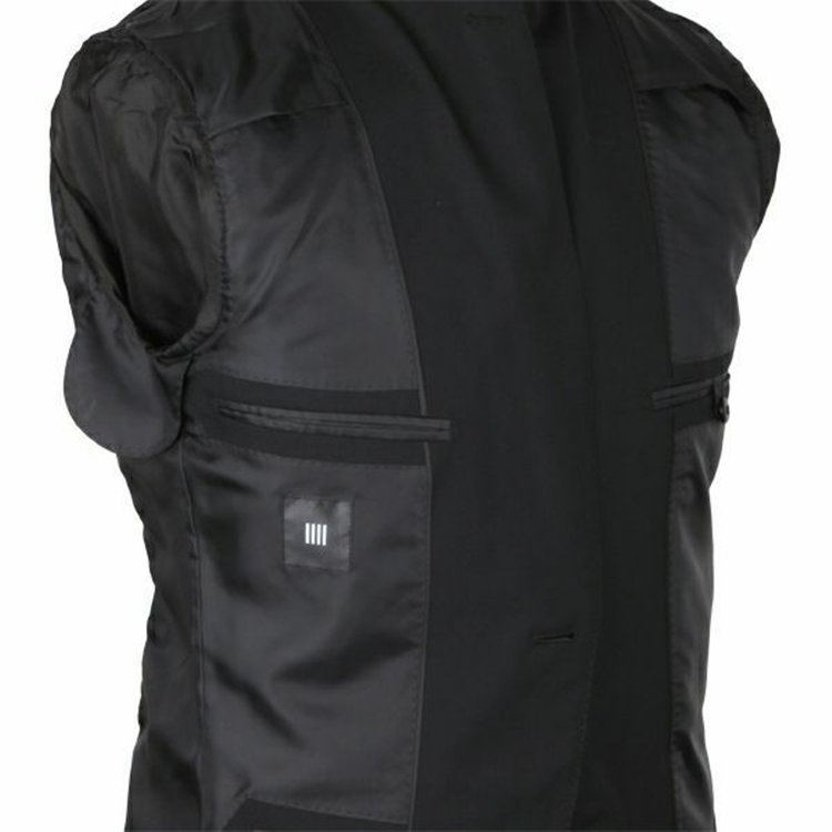 スーツセレクト 【WEB限定/OUTLET】【発送在庫あり】【X】【年間】スペアパンツ付き/2釦シングルスーツ 0タック/ブラック×ソリッド/THE RECRUIT STYLE ブラック系(黒)