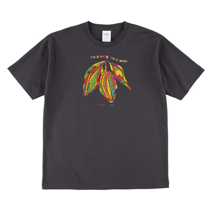 スーツセレクト 【ショコラボXスーツセレクト】アートTシャツCL-302 チャコールグレー