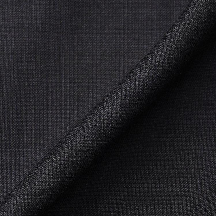 シルバーライン 【CLASSICO TAPERED】【秋冬】2釦シングルスーツ 1タック/ダークグレー×チェック/ウエストムーブ/Ermenegildo Zegna TRAVELLER woven in italy/※裾上げ必要 グレー濃色