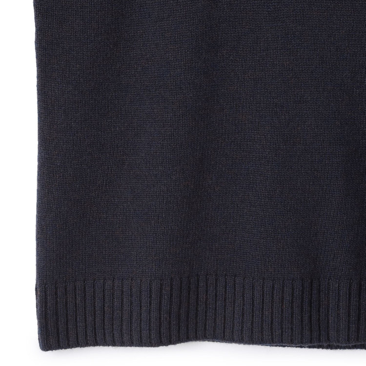 シルバーライン 【SL】【秋冬】オーバーサイズタートルネック ニットセーター/ネイビー 紺中間