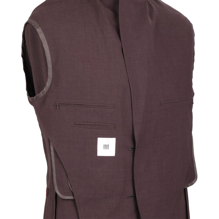 スーツセレクト 【WEB限定/OUTLET】【RBC】【春夏】スペアパンツ付き/ワイドラペル2釦シングルスーツ 1タック＆2タック/ブラウン/ドローコード&ウエストシャーリング/※パンツ裾上げ済仕様/ウォッシャブル ブラウン系(茶)