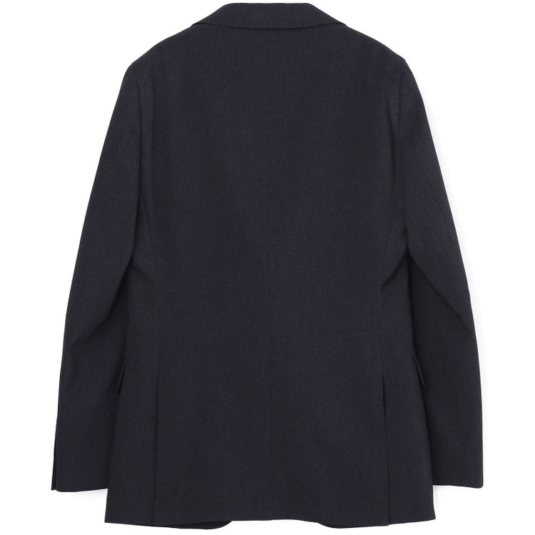 シルバーライン 【CLASSICO TAPERED】【春夏】2釦シングルスリーピーススーツ 1タックテーパードパンツ/ネイビー/ウエストムーブ/4S SUSTAINABILITY&ECOLOGY FABRIC/※パンツ裾上げ済仕様 紺濃色