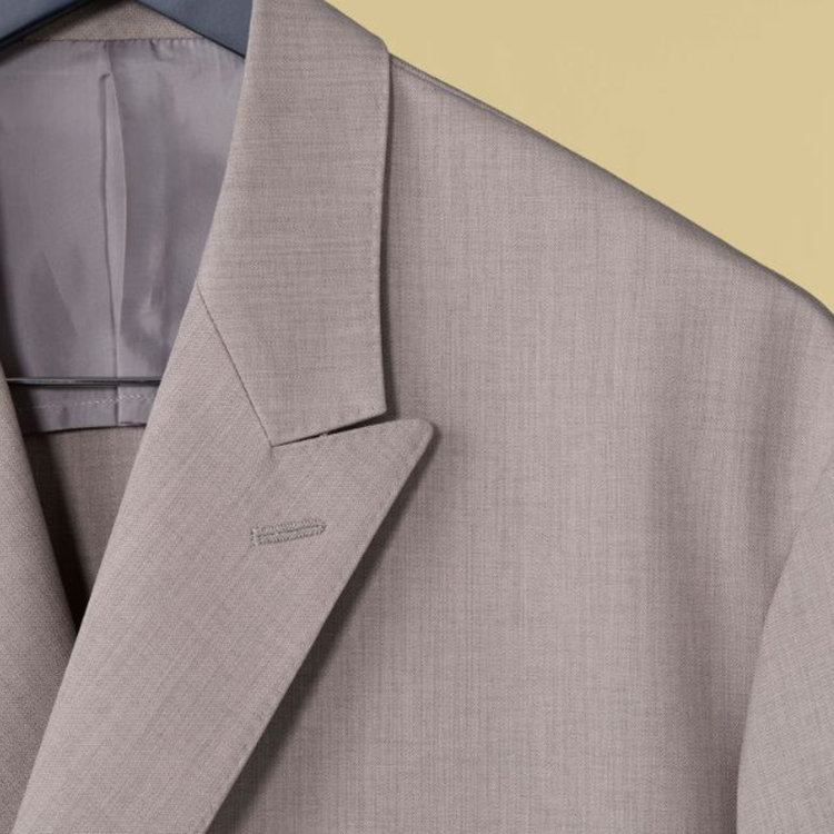 ブラックライン 「TailoredCasual」【春夏】ダブルブレストシャツジャケット/ブラック 黒