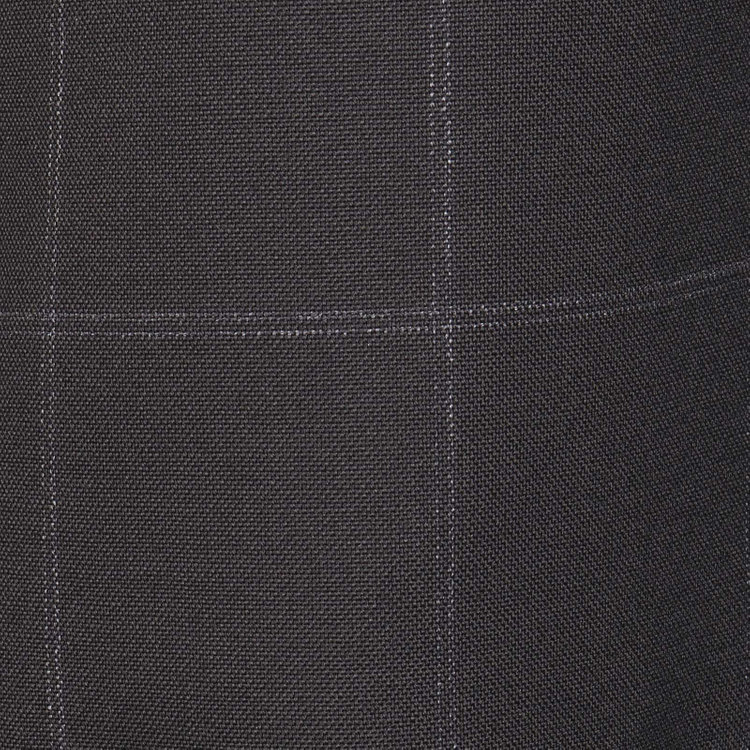 スーツセレクト 【発送在庫あり】【CLASSICO TAPERED】【春夏】2釦シングルスーツ 1タック/ブラック×チェック/REDA ACTIVE/NEW ZEALAND WOOL MERINO/SHOWER CLEAN ブラック系(黒)