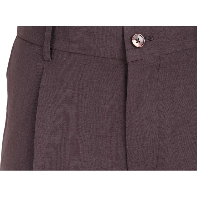スーツセレクト 【WEB限定/OUTLET】【RBC】【春夏】スペアパンツ付き/ワイドラペル2釦シングルスーツ 1タック＆2タック/ブラウン/ドローコード&ウエストシャーリング/※パンツ裾上げ済仕様/ウォッシャブル ブラウン系(茶)