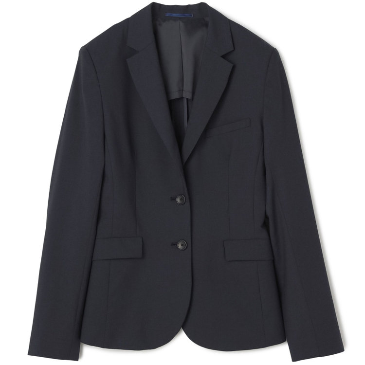 ブラックライン 【就活.】【年間】【BL】2釦ジャケット/ネイビー/ウォッシャブル＆ストレッチ 紺中間