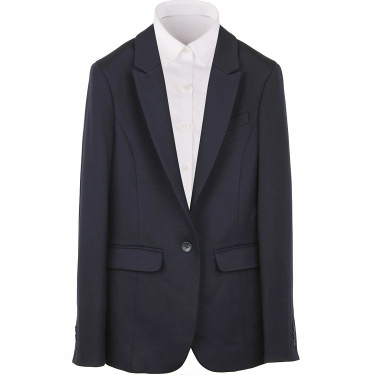 スーツセレクト 【WEB限定/OUTLET】【発送在庫あり】【NEO-SL】【秋冬】1釦ジャケット/ネイビー×ソリッド/クロスウォーム ネイビー系(紺)