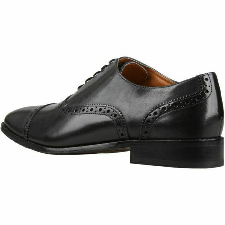 ブラックライン 【WEB限定/OUTLET】【SL】クォーターブローグドレスシューズ/ブラック/牛革(キップ)/マッケイ製法 ブラック系(黒)