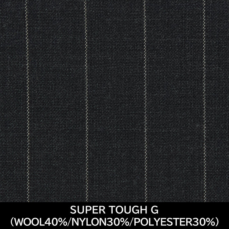 スーツセレクト 【日本製】【WOMEN'S】【パターンオーダー】【RELAX TAPERED】【春夏】スーツ/グレー×ストライプ/SUPER TOUGH G (WOOL40% NYLON30% POLYESTER30%) グレー系(灰)