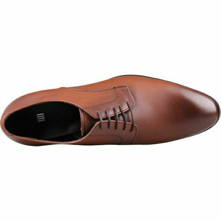 ブラックライン 【WEB限定/OUTLET】【発送在庫あり】【SL】プレーントゥドレスシューズ/ブラウン/牛革(ステア)/セメント製法/vibram ※多少のキズあり ブラウン系(茶)