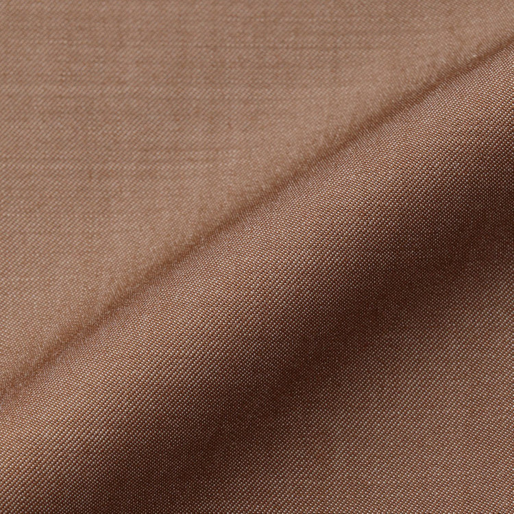 シルバーライン 【発送在庫あり】【CLASSICO TAPERED】【春夏】6釦2掛けダブルスーツ 2タック/ライトブラウン/チェンジポケット/MARZOTTO/※パンツ裾直し必要 茶淡色