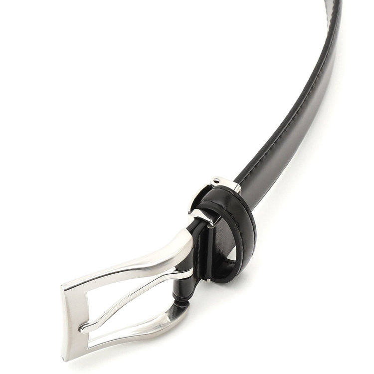 ブラックライン 【発送在庫あり】ピンバックルベルト 3.0幅/ブラック(ウエスト95cmまで対応) 黒