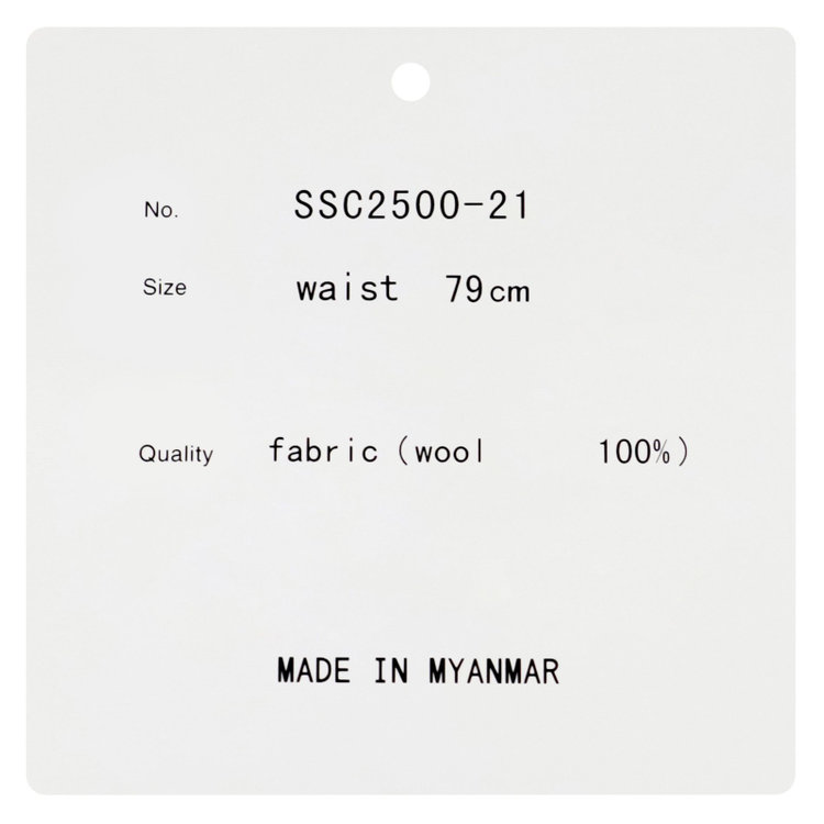 シルバーライン 【CLASSICO TAPERED】【秋冬】ウール 1タックテーパードパンツ/グレー×ソリッド/ウエストムーブ/※裾上げ必要 グレー淡色