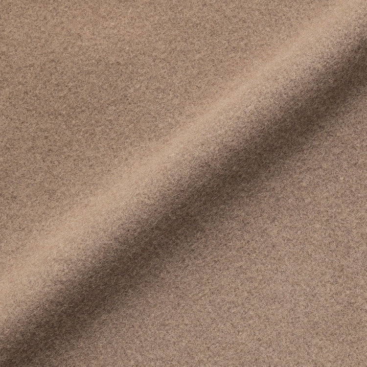 シルバーライン スタンドカラーアシンメトリーコート/モカ 緑中間