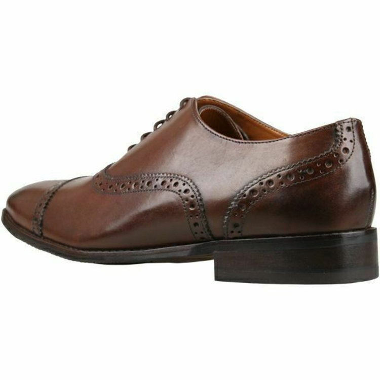 ブラックライン 【WEB限定/OUTLET】【発送在庫あり】【SL】クォーターブローグドレスシューズ/ブラウン/牛革(キップ)/マッケイ製法 ※多少のキズあり ブラウン系(茶)