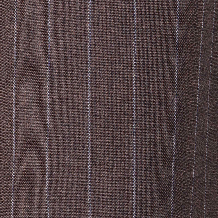 スーツセレクト 【発送在庫あり】【CLASSICO TAPERED】【春夏】2釦シングルスーツ 1タック/ブラウン×ストライプ/REDA ACTIVE/NEW ZEALAND WOOL MERINO/SHOWER CLEAN ブラウン系(茶)