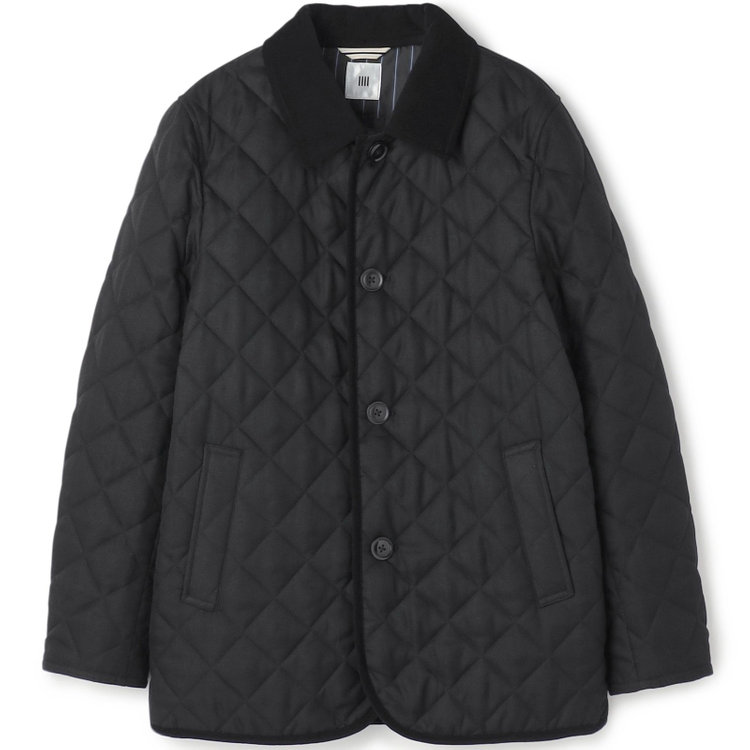 シルバーライン 【SL】キルティングコート/ブラック 黒